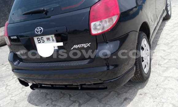 Buy Used Toyota Matrix Black Car in Cotonou in Benign