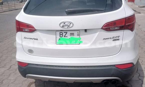 Acheter Occasion Voiture Hyundai Santa Fe Blanc à Cotonou, Benin