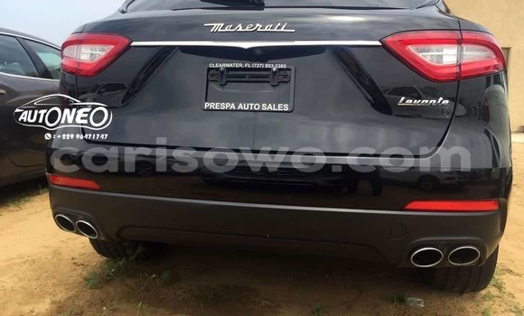 Sayi Na hannu Maserati Levante Black Mota in Cotonou a Benin Sayi Na hannu Maserati Levante Black Mota in Cotonou a Benin