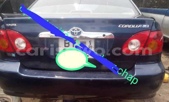 Buy Used Toyota Corolla Other Car in Cotonou in Benign