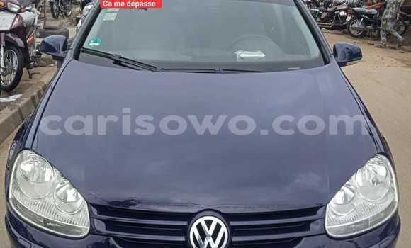 Acheter Occasion Voiture Volkswagen Golf Bleu à Cotonou, Benin