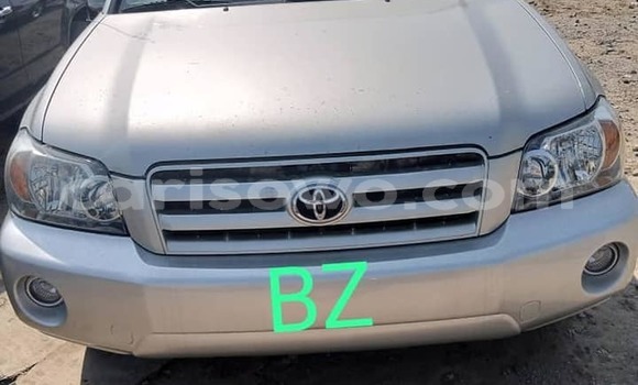 Acheter Occasion Voiture Toyota Highlander Gris à Porto Novo, Benin