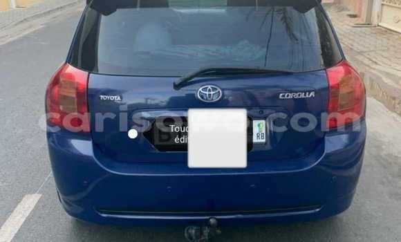 Buy Used Toyota Corolla Blue Car in Cotonou in Benign Buy Used Toyota Corolla Blue Car in Cotonou in Benign