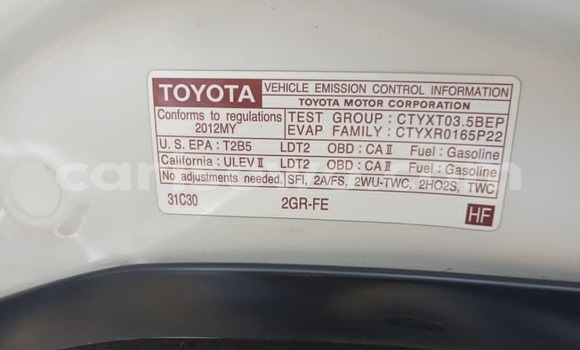 Acheter Occasion Voiture Toyota Highlander Blanc à Cotonou, Benin Acheter Occasion Voiture Toyota Highlander Blanc à Cotonou, Benin