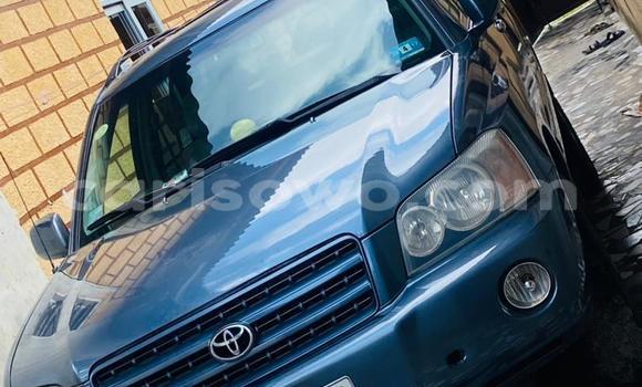 Buy Used Toyota Highlander Blue Car in Cotonou in Benign Buy Used Toyota Highlander Blue Car in Cotonou in Benign