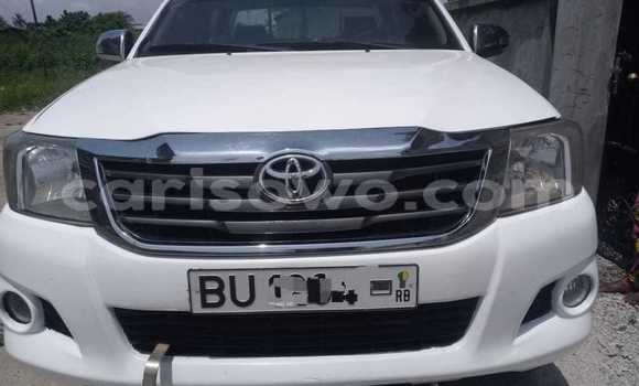 Buy Used Toyota Hilux White Car in Cotonou in Benign