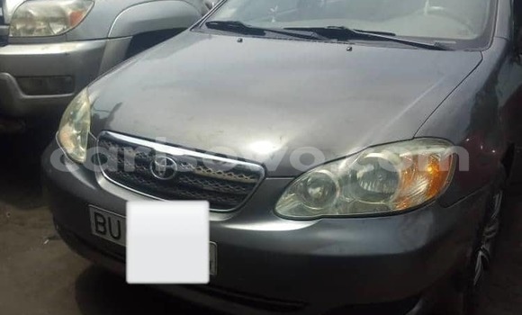 Acheter Occasion Voiture Toyota Corolla Gris à Cotonou, Benin Acheter Occasion Voiture Toyota Corolla Gris à Cotonou, Benin