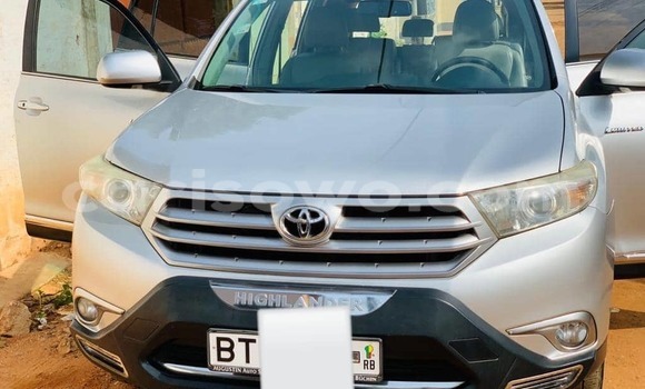 Acheter Occasion Voiture Toyota Highlander Gris à Cotonou, Benin