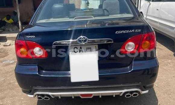 Acheter Occasion Voiture Toyota Corolla Bleu à Cotonou, Benin