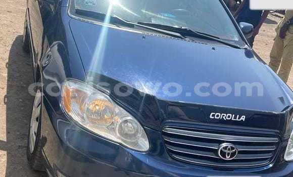 Ra Àlòkù Toyota Corolla Blue Ọkọ̀ in Cotonou ni Benin Ra Àlòkù Toyota Corolla Blue Ọkọ̀ in Cotonou ni Benin