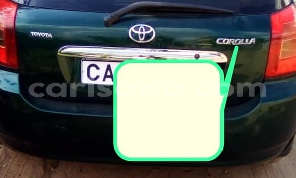 Sayi Na hannu Toyota Corolla Green Mota in Cotonou a Benin Sayi Na hannu Toyota Corolla Green Mota in Cotonou a Benin
