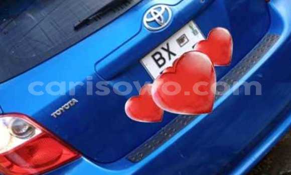 Buy Used Toyota Matrix Blue Car in Cotonou in Benign