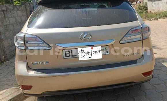 Sayi Na hannu Lexus RX 350 M Mota in Cotonou a Benin Sayi Na hannu Lexus RX 350 M Mota in Cotonou a Benin