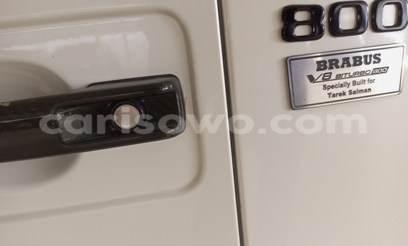 Sayi Na hannu Mercedes-Benz G-klasse White Mota in Cotonou a Benin Sayi Na hannu Mercedes-Benz G-klasse White Mota in Cotonou a Benin