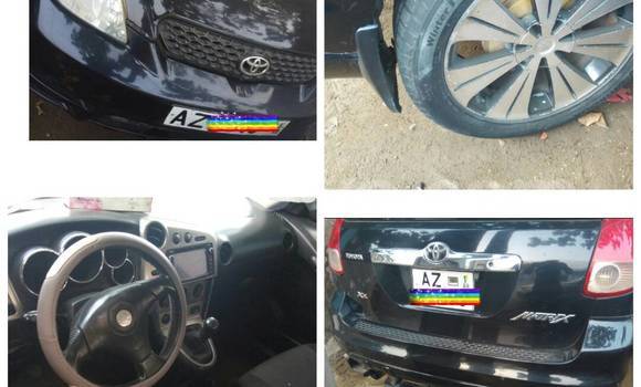 Buy Used Toyota Matrix Black Car in Cotonou in Benign Buy Used Toyota Matrix Black Car in Cotonou in Benign