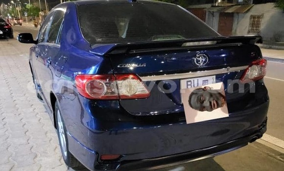 Sayi Na hannu Toyota Corolla Blue Mota in Cotonou a Benin Sayi Na hannu Toyota Corolla Blue Mota in Cotonou a Benin