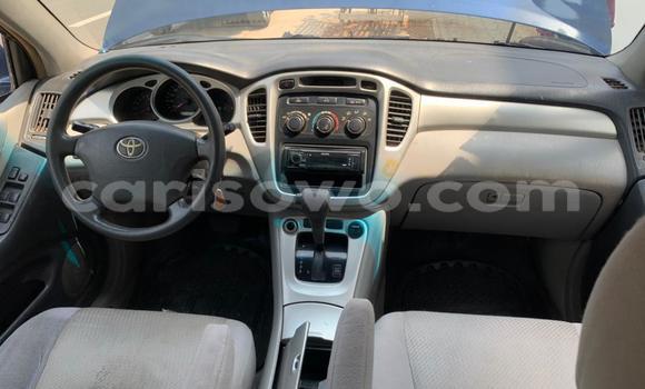 Ra Àlòkù Toyota Highlander Blue Ọkọ̀ in Cotonou ni Benin Ra Àlòkù Toyota Highlander Blue Ọkọ̀ in Cotonou ni Benin