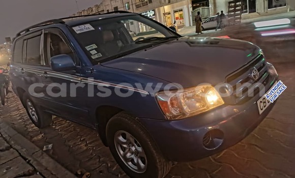 Acheter Occasion Voiture Toyota Highlander Bleu à Cotonou, Benin Acheter Occasion Voiture Toyota Highlander Bleu à Cotonou, Benin
