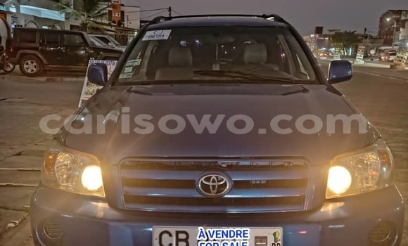 Acheter Occasion Voiture Toyota Highlander Bleu à Cotonou, Benin Acheter Occasion Voiture Toyota Highlander Bleu à Cotonou, Benin