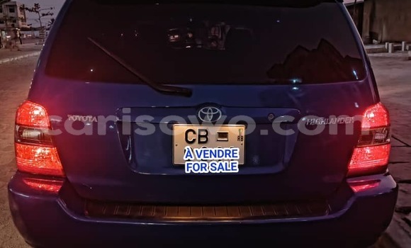 Acheter Occasion Voiture Toyota Highlander Bleu à Cotonou, Benin Acheter Occasion Voiture Toyota Highlander Bleu à Cotonou, Benin