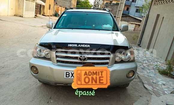 Acheter Occasion Voiture Toyota Highlander Gris à Cotonou, Benin