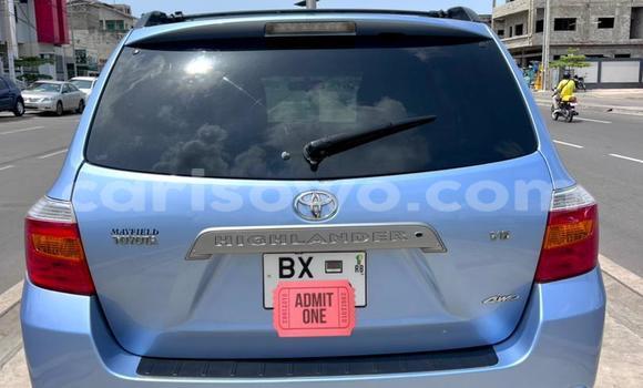 Ra Àlòkù Toyota Highlander Blue Ọkọ̀ in Abomey Calavi ni Benin Ra Àlòkù Toyota Highlander Blue Ọkọ̀ in Abomey Calavi ni Benin