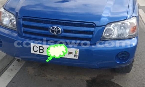 Acheter Occasion Voiture Toyota Highlander Bleu à Cotonou, Benin