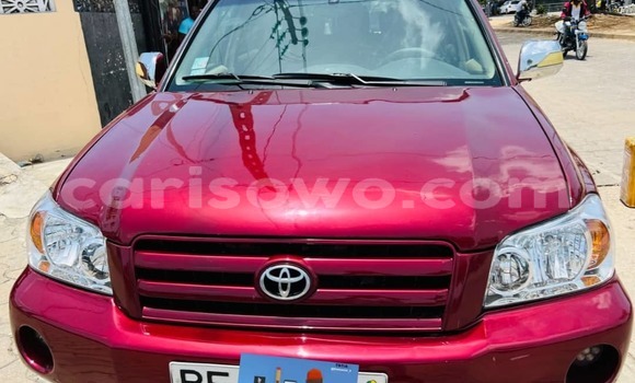 Acheter Occasion Voiture Toyota Highlander Rouge à Cotonou, Benin
