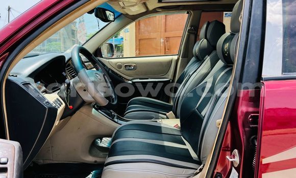 Buy Used Toyota Highlander Red Car in Cotonou in Benign Buy Used Toyota Highlander Red Car in Cotonou in Benign