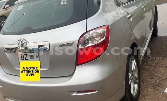 Acheter Occasion Voiture Toyota Matrix Gris à Cotonou, Benin