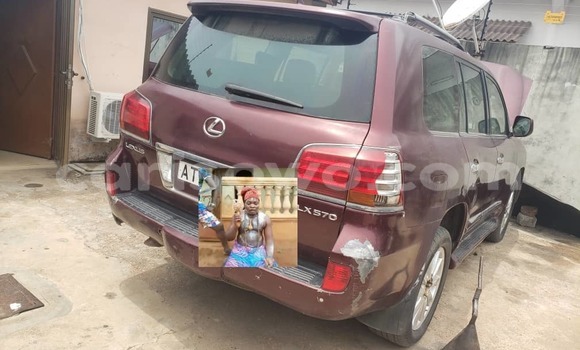 Acheter Occasion Voiture Lexus LX 570 Rouge à Cotonou, Benin