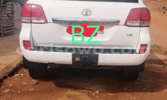 Acheter Occasion Voiture Toyota Land Cruiser Blanc à Cotonou, Benin