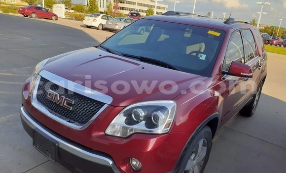 Sayi Imported GMC Acadia Red Mota in Cotonou a Benin