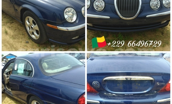 Sayi Na hannu Jaguar S–Type Blue Mota in Cotonou a Benin