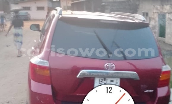 Ra Àlòkù Toyota Highlander Red Ọkọ̀ in Abomey Calavi ni Benin