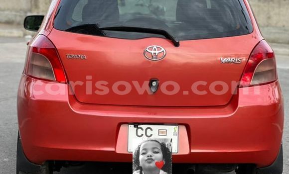 Buy Used Toyota Yaris Red Car in Cotonou in Benign Buy Used Toyota Yaris Red Car in Cotonou in Benign