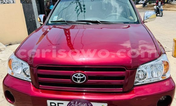 Buy Used Toyota Highlander Red Car in Cotonou in Benign