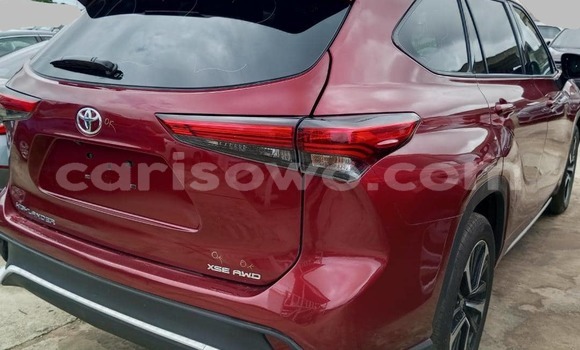 Sayi Sabo Toyota Highlander Red Mota in Cotonou a Benin Sayi Sabo Toyota Highlander Red Mota in Cotonou a Benin
