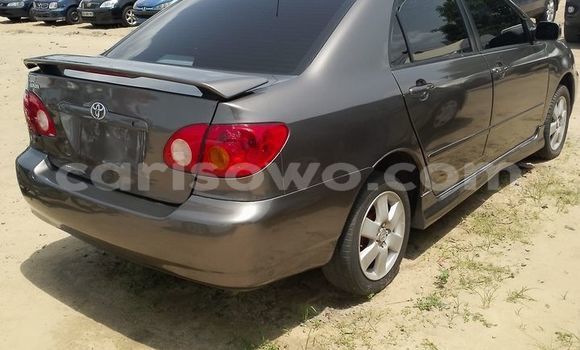 Buy Used Toyota Corolla Silver Car in Cotonou in Benign Buy Used Toyota Corolla Silver Car in Cotonou in Benign