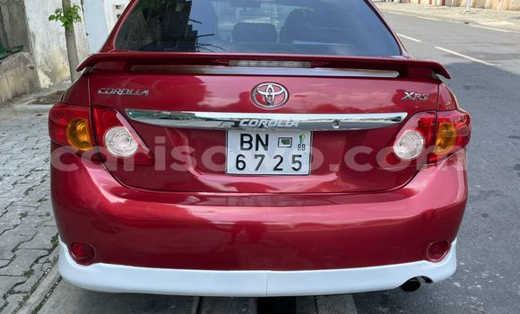 Sayi Na hannu Toyota Corolla Red Mota in Cotonou a Benin Sayi Na hannu Toyota Corolla Red Mota in Cotonou a Benin
