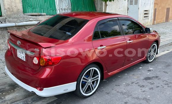 Sayi Na hannu Toyota Corolla Red Mota in Cotonou a Benin Sayi Na hannu Toyota Corolla Red Mota in Cotonou a Benin