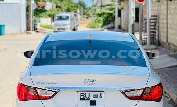 Sayi Na hannu Hyundai Sonata White Mota in Cotonou a Benin Sayi Na hannu Hyundai Sonata White Mota in Cotonou a Benin