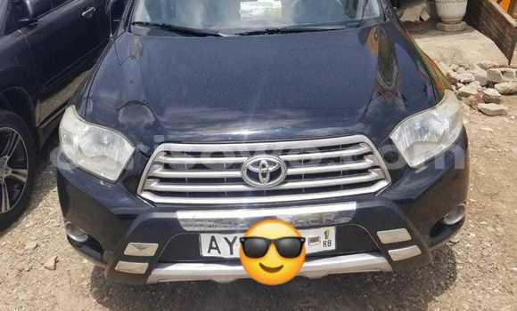 Acheter Occasion Voiture Toyota Highlander Noir à Cotonou, Benin