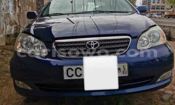 Acheter Occasion Voiture Toyota Corolla Bleu à Cotonou, Benin Acheter Occasion Voiture Toyota Corolla Bleu à Cotonou, Benin