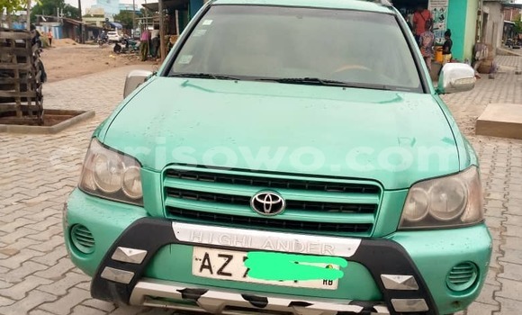 Acheter Occasion Voiture Toyota Highlander Vert à Cotonou, Benin