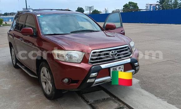 Acheter Occasion Voiture Toyota Highlander Rouge à Abomey Calavi, Benin Acheter Occasion Voiture Toyota Highlander Rouge à Abomey Calavi, Benin