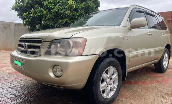 Buy Used Toyota Highlander Silver Car in Cotonou in Benign Buy Used Toyota Highlander Silver Car in Cotonou in Benign