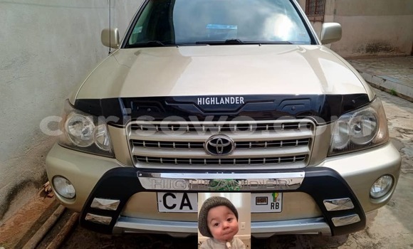 Acheter Occasion Voiture Toyota Highlander Gris à Cotonou, Benin