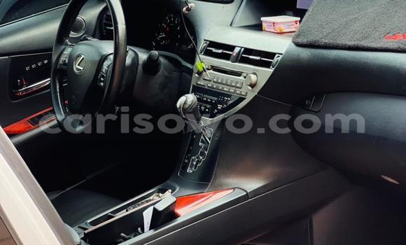 Sayi Na hannu Lexus RX 350 White Mota in Cotonou a Benin Sayi Na hannu Lexus RX 350 White Mota in Cotonou a Benin