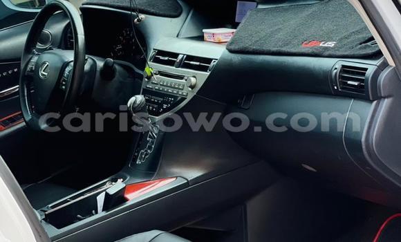 Sayi Na hannu Lexus RX 350 White Mota in Cotonou a Benin Sayi Na hannu Lexus RX 350 White Mota in Cotonou a Benin